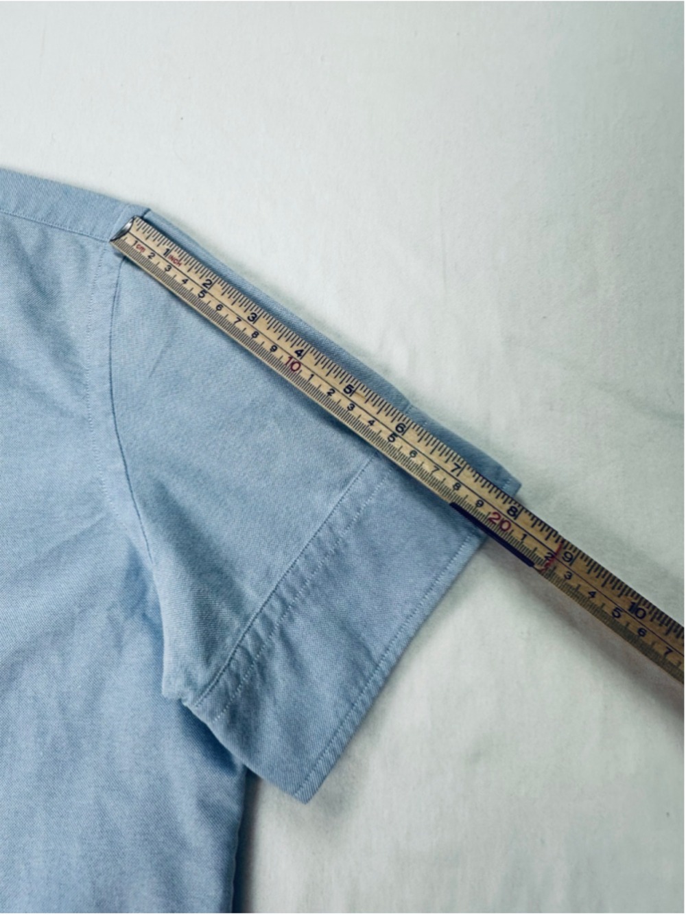 Vintage Ralph Lauren Sport Beagle Logo Oxford Shirt Women’s 6 Blue Hong Kong - Picture 4 of 14